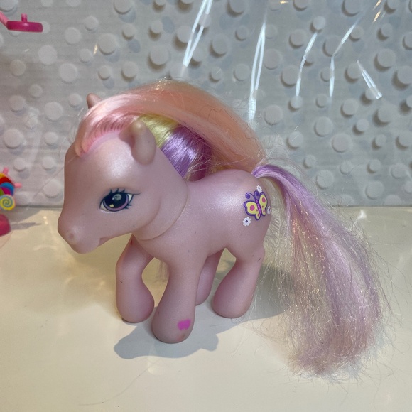👀2 for $15- Vintage My Little Pony (MLP) G3 Fluttershy pony - Picture 1 of 5